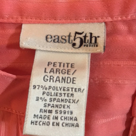 East 5th Cap Sleeve Blouse - Picture 7 of 8